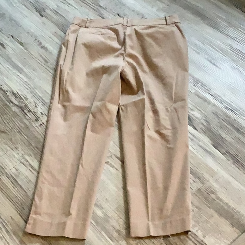 Talbots beige pants size 8 the perfect crop all pockets are real. 4 in a…